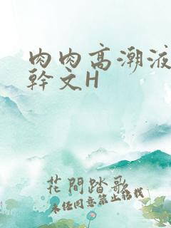 肉肉高潮液体高干文H