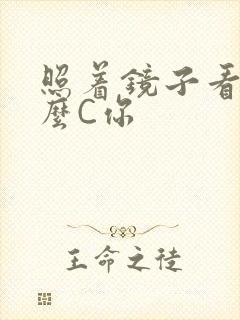 照着镜子看我怎么C你