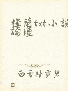 楼兰txt小说论坛