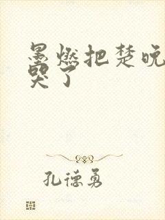 墨燃把楚晚宁C哭了