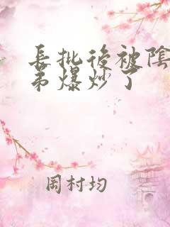 长批后被阴郁皇弟爆炒了