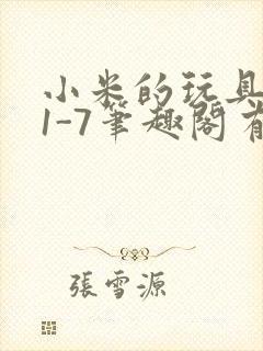 小米的玩具日记1-7笔趣阁有声