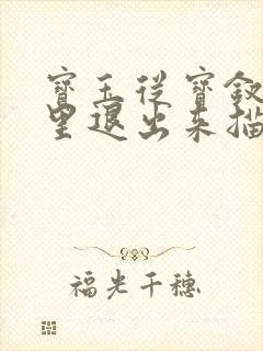 宝玉从宝钗身体里退出来描写