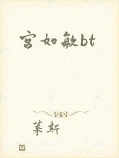 宫如敏bt