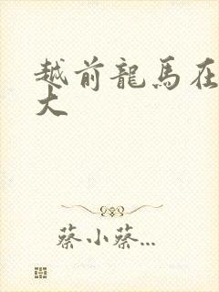 越前龙马在立海大