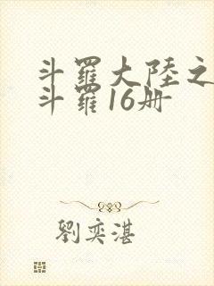 斗罗大陆之终极斗罗16册