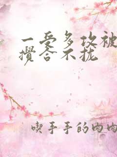 一受多攻被双龙搅合不拢