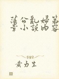 荡公乱妇第51章小说内容