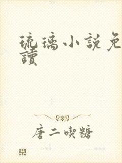 琉璃小说免费阅读