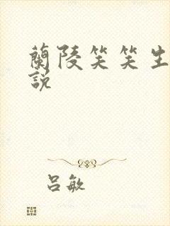 兰陵笑笑生的小说