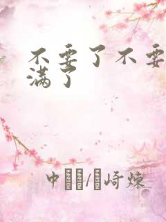 不要了不要了太满了