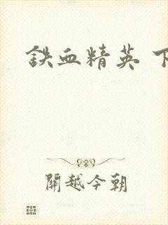 铁血精英 下载