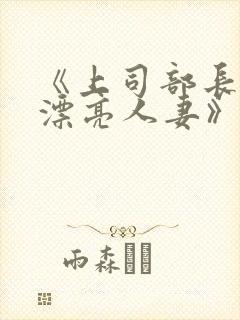 《上司部长出轨漂亮人妻》