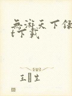 无游天下录txt下载