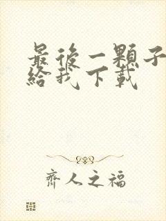 最后一颗子弹留给我下载