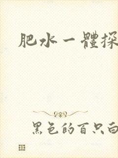 肥水一体探岳体