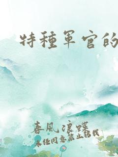 特种军官的宠妻