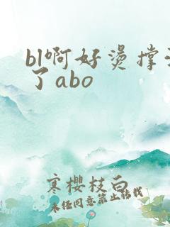 bl啊好烫撑满了abo
