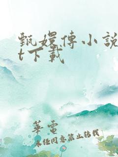 甄嬛传小说txt下载