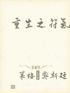 重生之符气冲天