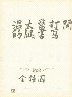 温太医打开眉庄的腿书写