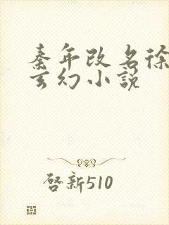 秦年改名徐年的玄幻小说