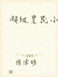 超级农民小说