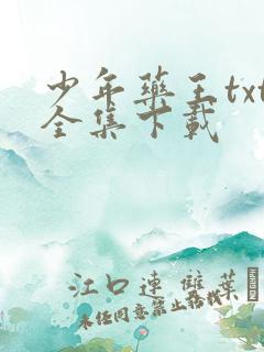 少年药王txt全集下载