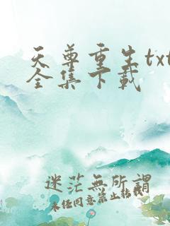 天尊重生txt全集下载
