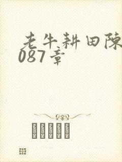 老牛耕田陈雪1087章