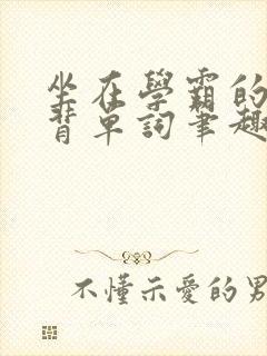 坐在学霸的鸡上背单词笔趣阁