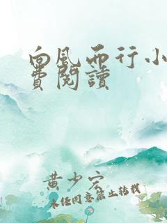 向风而行小说免费阅读