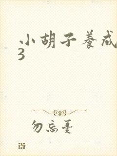 小胡子养成计划3