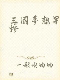 三国梦想星彩无惨