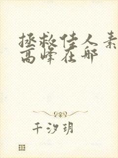 拯救佳人素柔 高峰在哪