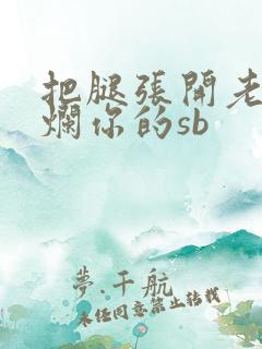 把腿张开老子臊烂你的sb