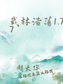 武林浩荡1.77