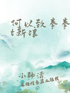 何以致拳拳txt新浪