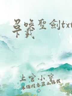 召唤圣剑txt下载