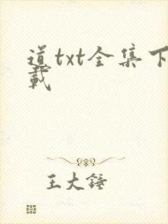 道txt全集下载