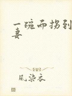 一碗面拐到美艳妻