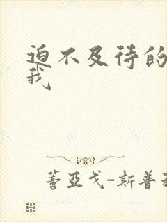 迫不及待的想要我