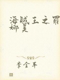 海贼王之罗宾h娜美