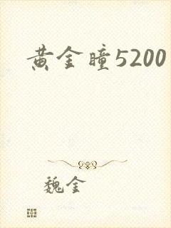 黄金瞳5200