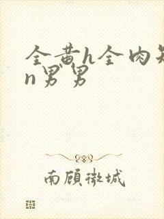 全黄h全肉短篇n男男