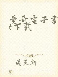 爱奇电子书txt下载