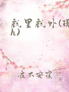 戏里戏外(现场h)