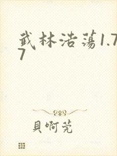 武林浩荡1.77