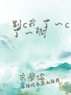 别c我了～c烂了～啊