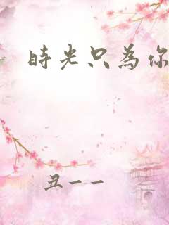 时光只为你停留